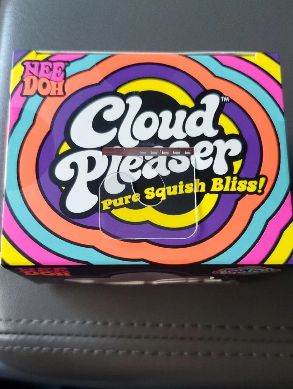 Nee Doh Cloud Pleaser Pink Squish Toy - Soft Doh Squish